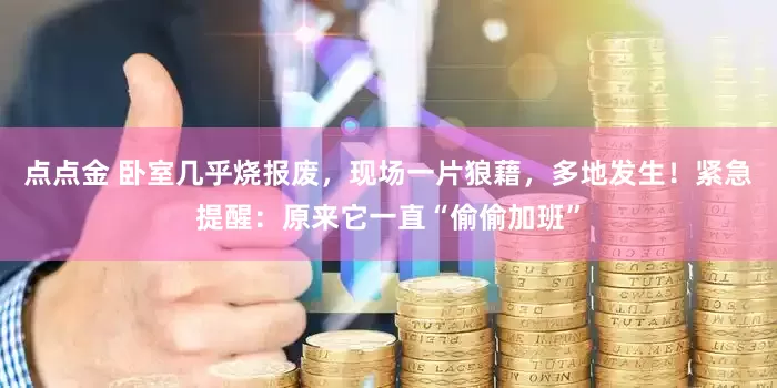 点点金 卧室几乎烧报废，现场一片狼藉，多地发生！紧急提醒：原来它一直“偷偷加班”